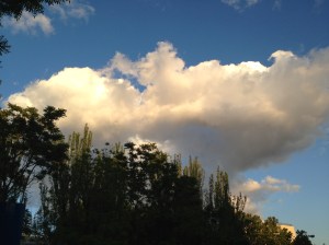 Cielo de MAdrid 27 de mayo