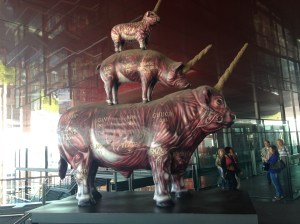 Vaca en el Reina Sofia